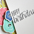 Happy Birthday Bouquet Card Detail