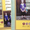 2012-2013 Back to School Scrapbook Pages