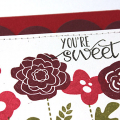 Sweet Flower Garden Card detail