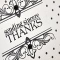 Sincere Thanks Card Detail