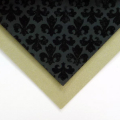 Supplies
All supplies Papertrey Ink unless otherwise noted.
Stamps: Damask Designs;
Ink/Card Stock: White, Black;
Other: Ribbon (PTI); Gold paper (Curious Metallics â€“ though PTI does sell...