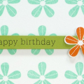 Supplies
Stamps: Beautiful Blooms 2, Birthday Basics (PTI);
Ink/Card Stock: Pool Party, Pumpkin Pie, Lucky Limeade (SU); White (PTI);
Other: Beautiful Blooms 3 die (PTI);

For more...
