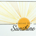 Supplies
Stamps: Hello Sunshine (PTI); Frame It (Waltzing Mouse);
Ink/Card Stock: White, Lemon Tart, Harvest Gold, Summer Sunrise, Black (PTI);
Technique: masking;

For more yadda-yadda check...
