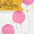 Supplies
All supplies Papertrey Ink unless otherwise noted.
Stamps: Birthday Style;
Ink/Card Stock: Hawaiian Shores, Summer Sunrise, Hibiscus Burst & Raspberry Fizz, White;
Other: Stickles...