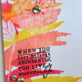 Love & Laugh Abundantly Card