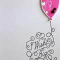 Wish Big Balloon Card