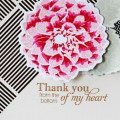 Thank You floral card