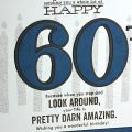 Happy 60th Card