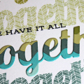 All Together Card - detail