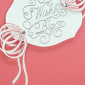 Supplies
All supplies Papertrey Ink unless otherwise noted.
Stamps: Ribbons & Bows, Scrolling Script;
Ink/Card Stock: Berry Sorbet, White;
Other: Mat Stack 1 die (PTI); silver & white...