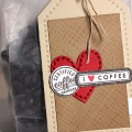 I Heart Coffee Tag