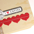 I Heart Coffee Card - detail