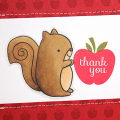 Thank You Squirrel Card