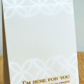 Here for You card