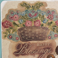 Happy Blessings Basket Card
