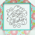 Supplies
All supplies Papertrey Ink unless otherwise noted.
Stamps: Scrolling Script;
Ink/Card Stock: True Black, Hawaiian Shores, White;
Other: Beautiful Blooms pattern paper; Xacto knife;...