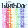 Supplies
All supplies Papertrey Ink unless otherwise noted.
Stamps: Wonderful Words: Birthday;
Ink/Card Stock: White, Pure Poppy, Orange Zest, Harvest Gold, New Leaf, Blueberry Sky, Royal...