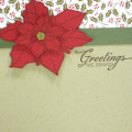 Supplies
Stamps: Year of Flowers: Poinsettia, Year of Flowers Collection, Bells & Boughs (PTI);
Ink/Card Stock: Crumb Cake, Always Artichoke, Early Espresso (SU); Pure Poppy, Harvest Gold (PTI);...