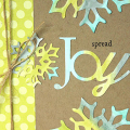 Spread Joy Snowflakes Card