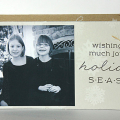 Holiday Joy Photo Card - detail