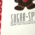Sugar & Spice Card - detail