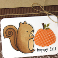 Happy Fall Pumpkin Card
