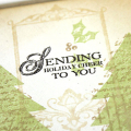 Sending Holiday Trees Card - detail