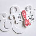 Me & You Card Detail