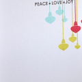 Peace Love Joy Card
