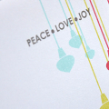 Peace Love Joy Card Detail