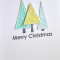Merry Christmas Tree Trio Card