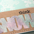 Think Snow Card - detail