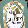 Rustic Christmas Tag