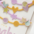Supplies

Stamps: Confetti Garland Borders, Wonderful Words: Baby
Ink: Lavender Moon, Harvest Gold, Limeade Ice, Aqua Mist
Cardstock: Vintage Cream
Felt: Summer Sunrise, Lavender Moon
Dies:...
