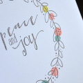 Peace and Joy Card Detail