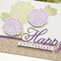 Supplies

Stamps: Everyday Happiness, Background Basics: Needlepoint, Happy Hydrangea
Ink: Winter Wisteria, Lavender Moon, Spring Moss, True Black, Vintage Cream
Cardstock: Rustic Cream,...