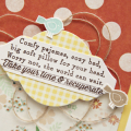 Supplies

Stamps: Inside & Out: Well Wishes, Tag-Its #2
Ink: Dark Chocolate, Classic Kraft, Aqua Mist, Melon Berry
Cardstock: Harvest Gold, Rustic White
Dies: Mat Stack 2
Patterned Paper:...