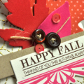 Happy Fall detail