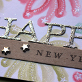 Happy New Year Card - detail