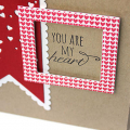 You Are My Heart Banner Card - detail