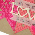 All You Need is Love Card - detail