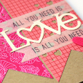 All You Need is Love Card - detail