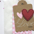 Love You Valentine Tag