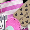Supplies

Stamps: Cupid's Arrow
Ink: True Black
Cardstock: Rustic White, Kraft
Dies: Cupid's Arrow, Cover Plate: Hearts, Limitless Layers: Stitched Hearts, Tremendous Tags
Other: True Black...