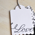 Love Double Tag Detail