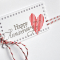 Happy Anniversary Card Detail