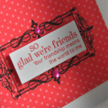Friendship card detail