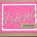 Friends Forever Bling Card
