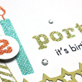 Porter's 2nd Birthday Card - detail