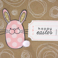 Happy Easter Bunny Journal Card